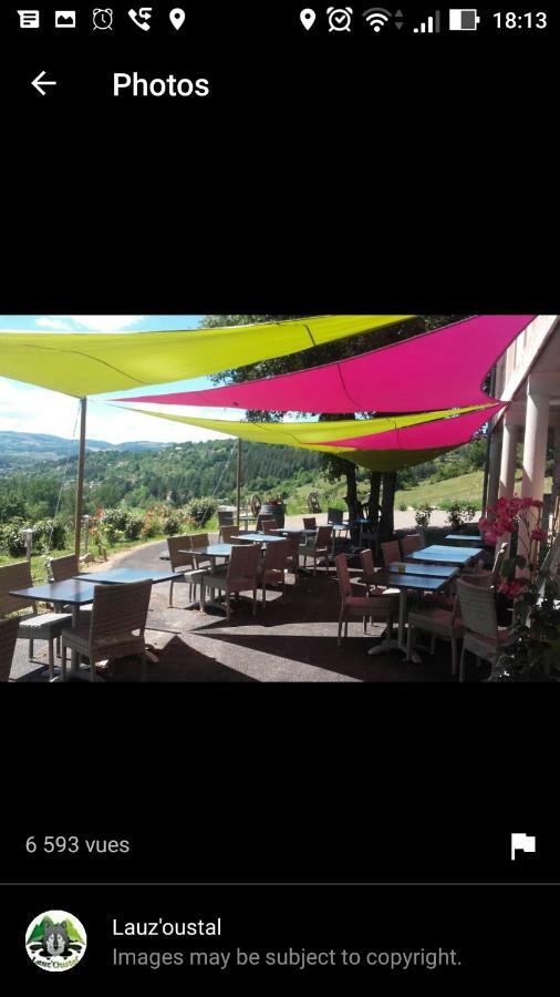 Lauz'Oustal Bed & Breakfast Montrodat Luaran gambar